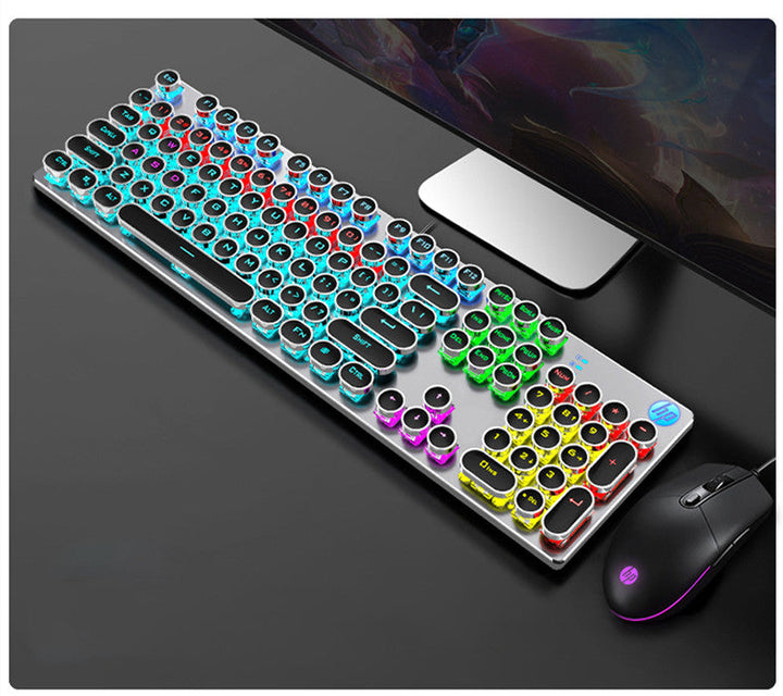 Discover the Punk Wired Mechanical Office Keyboard