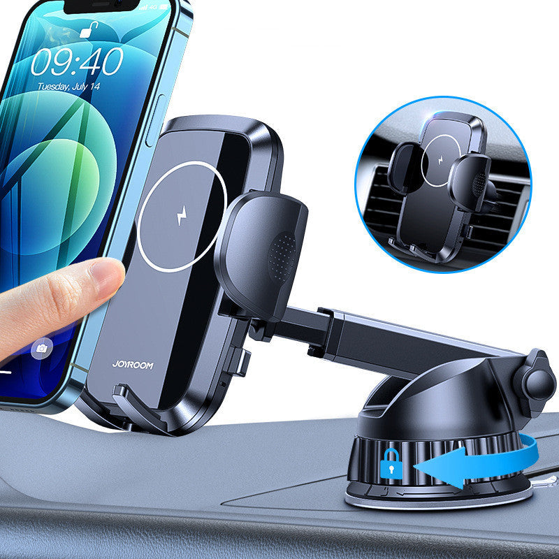 Unleash the Power of Navigation with Our Wireless Charging Car Mount!